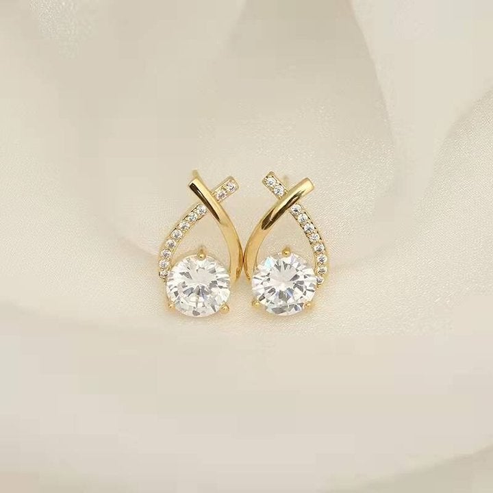 Mermaid Tall Stud Earrings