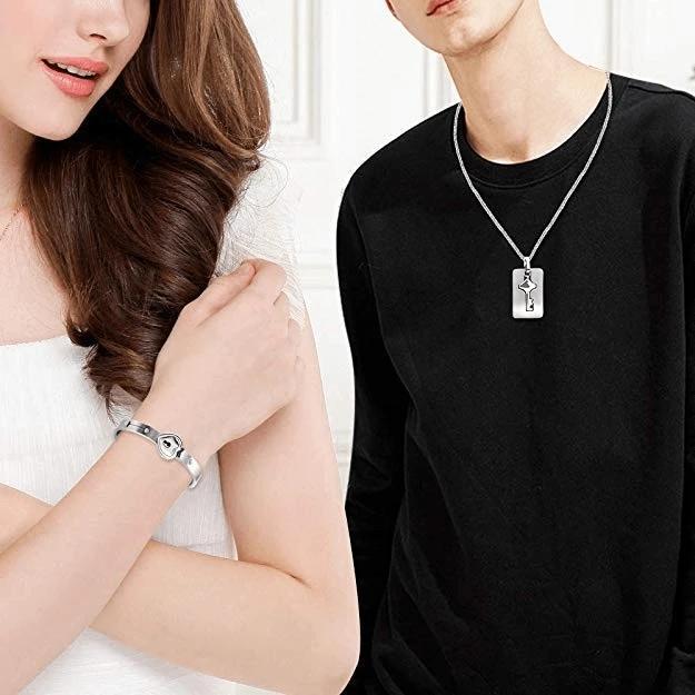 Clapfun™Heart Lock Bracelet & Necklace