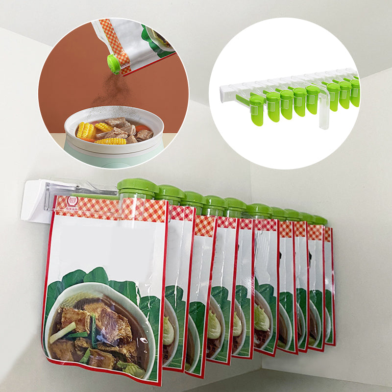 Seasoning Bag Wall Storage Rack